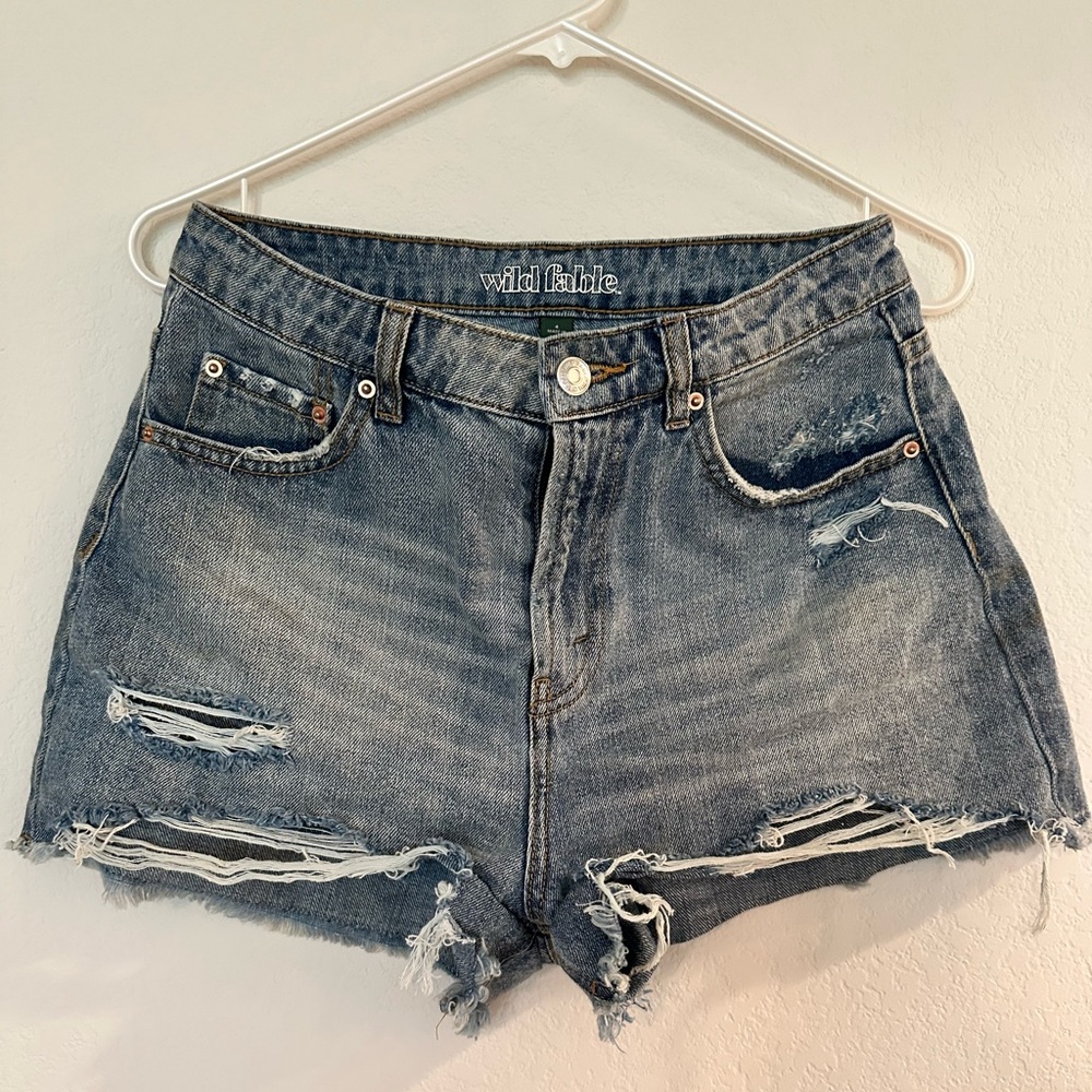 Size 4 Wild Fable Jean Shorts High Wasited